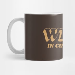 WKRP in Cincinnati Vintage Brown v2 Mug